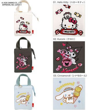 ROOTOTE 8483【ルートート】サンリオ IP.TKbaby.サンリオキャラクターズE 01：ハローキティ