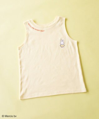 Green Parks ｍｉｆｆｙ／ワンポイント刺しゅうタンクトップ Yellow