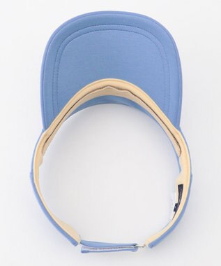 23区GOLF 【WOMEN】ダンボールニット バイザー スカイブルー系