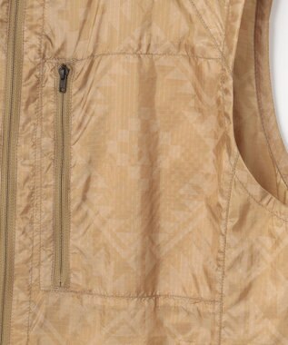 JOSEPH ABBOUD MOUNTAIN 【UNISEX】ポケッタブル ネイティブモチーベスト ベージュ系7