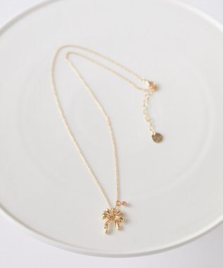 Maison de FLEUR カーリーリボンネックレス