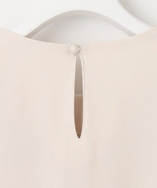 自由区 【洗える・XSサイズあり】ファニースリーブ ブラウス ベージュ系