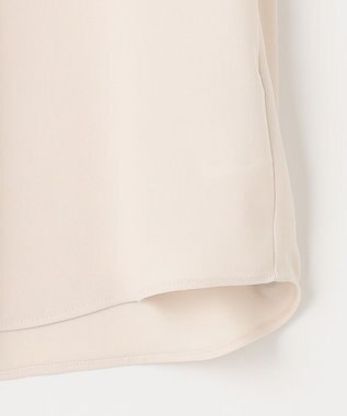 自由区 【洗える・XSサイズあり】ファニースリーブ ブラウス ベージュ系