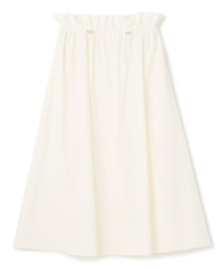 uncrave 【撥水・接触冷感・UVカット・洗濯機洗い可】マルチファンクションナイロン フレアスカート（uncrave STANDARD） ホワイト