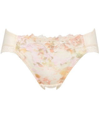 Wing ショーツ　【エアリーソフトブラ】　身生地部オーガニックコットン混　KB2202とペア　はきこみ丈あさめ　ウイング／ワコール　KF2852 シェルベージュ