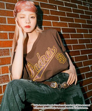 別注MLBオフショルビッグT