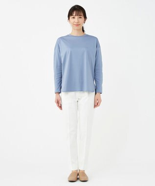 KASHIYAMA 【抗菌消臭】クレンゼ ロングスリーブTeeシャツ ライトブルー