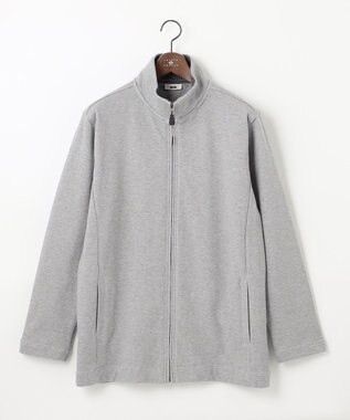 JOSEPH ABBOUD 【キングサイズ・オーガニックコットン使用】フルZIPカラー ブルゾン