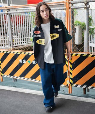 WEGO 【ユニセックス着用ITEM】レーシングシャツ（S） ダークグリーン