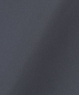 ICB 【先行予約・WEB限定】FluidBackSatin ニット衿シャツワンピース ダルブルー