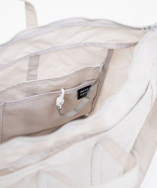 NIZYU KANO 【はまじコラボ】Airyトート Lサイズ ライトグレー