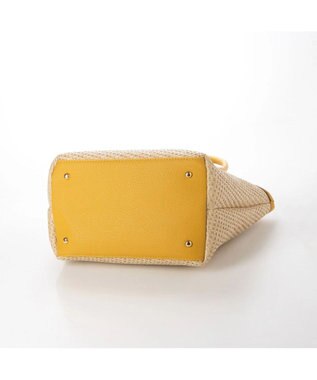 UNBILLION cachecache スマホショルダー付ポリプロピレンwayトート イエロー