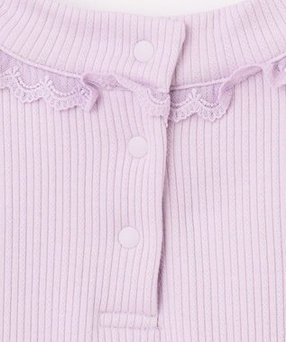 ANY KIDS ドッキング チュール ワンピース ラベンダー×レインボー