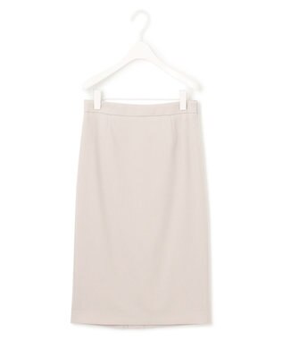 ICB L 【セットアップ対応】ウールストレッチ タイトスカート トープ系