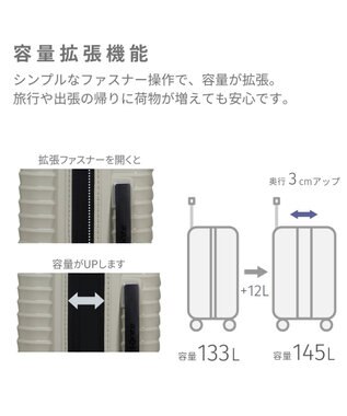 Samsonite サムソナイト スーツケース 133L(/145L)  アップスケープ スピナー81 UPSCAPE ブラック
