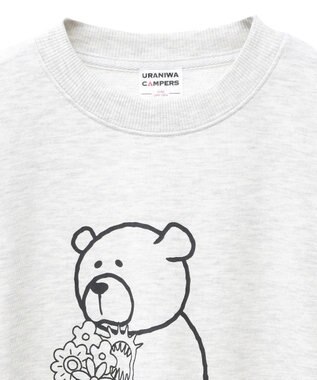 CRAFT STANDARD BOUTIQUE URANIWAプリントスウェット Oatmeal