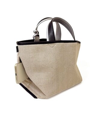 ROOTOTE 1071【幅広マチ】LT.デリ.ワイド.ツーカラー-B 02：ブラック×シルバー