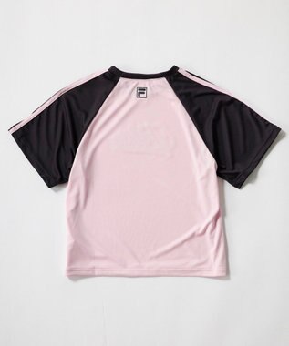 OP／FILA 【FILA】ラグランスリーブTシャツ付きセパレート 3点セット水着 ピンク