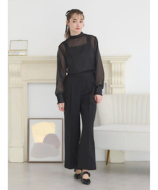 earth music&ecology ＳＥＴ２点ボレロ＋キャミワンピース Black