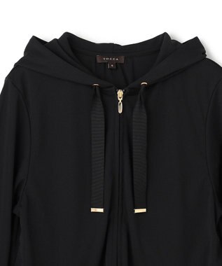 TOCCA 【松木育未さん着用】SUNNY VEIL ラッシュガードパーカー ブラック系