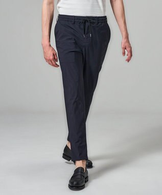 JOSEPH HOMME 【新素材】トリコスムースストレッチ 　ドロスト付テーパードパンツ / PEGG CONVERTIBLE ネイビー系