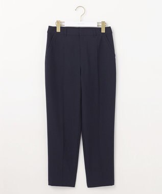 ANY SIS 【洗える】褒めらレディテーパード パンツ ネイビー