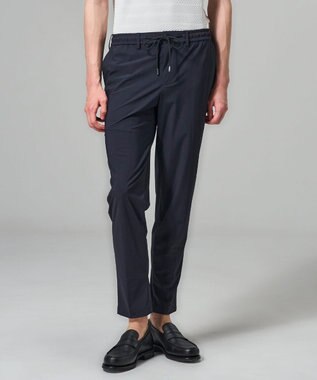 JOSEPH HOMME 【新素材】トリコスムースストレッチ 　ドロスト付テーパードパンツ / PEGG CONVERTIBLE ネイビー系