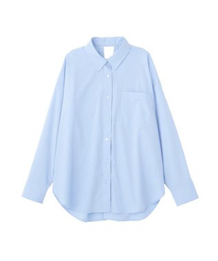 earth music&ecology バックツイストオーバーシャツ Sax