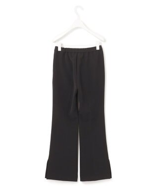 ICB 【体型補正機能付き】コンプレストジャージー ストレッチパンツ ブラック系