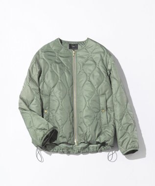 23区 中綿パディング コンパクト アウター セージ系