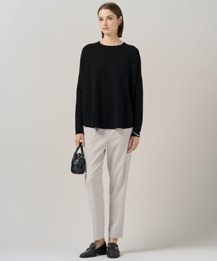 ICB 【裏起毛】 ウォームサテン スティックパンツ トープ系