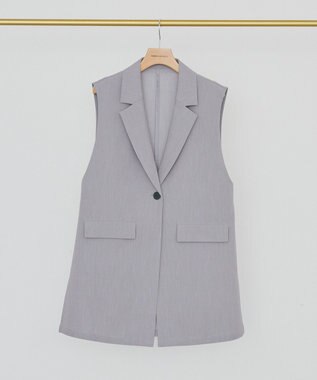 AMERICAN HOLIC 【イージーケア】テーラードジレ Gray Mixture