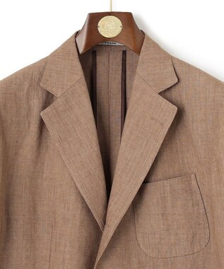 J.PRESS MEN リネンキャンブリック ジャケット ブラウン系