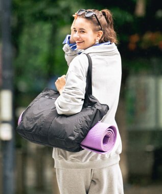 LeSportsac GYM TOTE BAG/ブラックC ブラックC