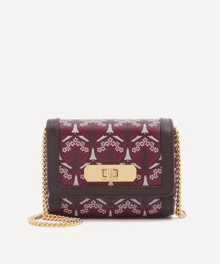 LIBERTY. ナノ バークリー フラップ バッグ ボルドー