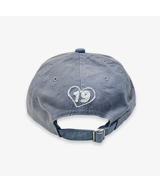 林八百吉商店 Champion　デニムエンボスローキャップ ライトブルー