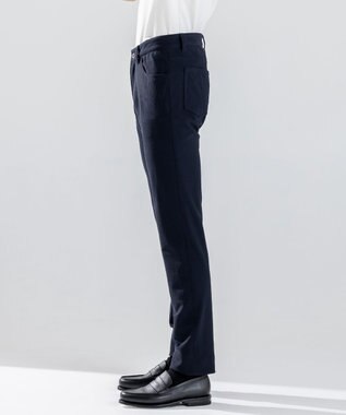 JOSEPH HOMME 新素材【驚きのストレッチ/しわになりにくい】アンリミテッドストレッチ 5ポケットパンツ/STICK 5P ネイビー系