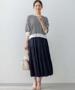 組曲 S 【WEB限定】カッセンセット ワンピース ネイビー系