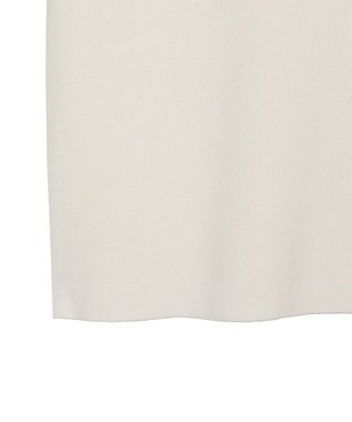 JOSEPH 【WEB&OUTLET限定・洗える】ストレッチシルク　ラウンドネックニット Ivory