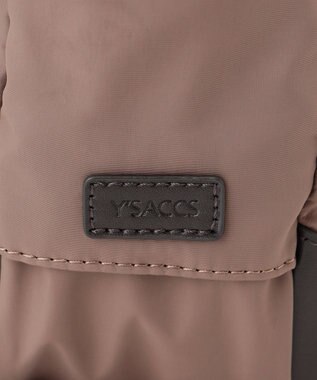 Y'SACCS ミリタリーフラップミニショルダー チョコ