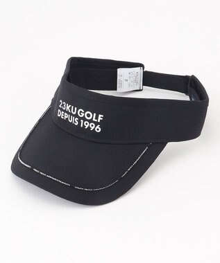 23区GOLF 【UNISEX】ＪＵＳＴ－ＦＩＴバイザー ブラック系
