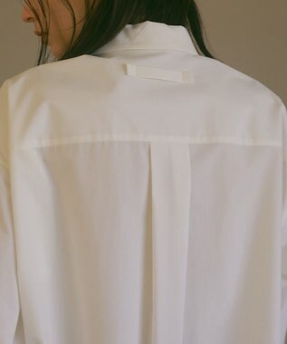 23区 【23区 | 5525gallery】コットンタイプライター オーバーシルエット シャツ ホワイト系