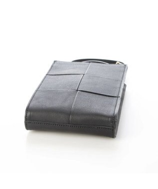 UNBILLION ペルケ perche / イントレチャート姫路レザーショルダー ブラック