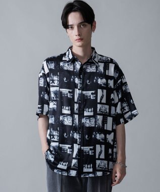 WEGO アムンゼンパターンBIGシャツ（SS） 柄2