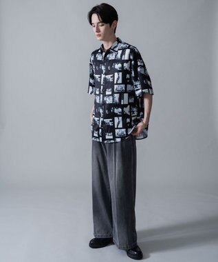 WEGO アムンゼンパターンBIGシャツ（SS） 柄2