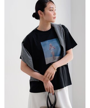 Te chichi マリリンモンロービーチフォトTシャツ