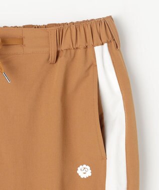 PW CIRCULUS 【WOMEN】サイドラインストレートワイドパンツ ゴルフウェア レディース ベージュ系