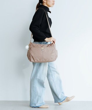 ACE BAGS & LUGGAGE Kanana project COLLECTION シェリ ショルダーバッグ 横L 17944 カナナプロジェクト コレクション ベージュ