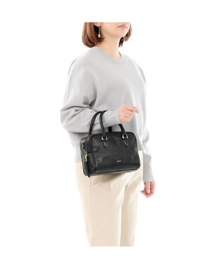 IBIZA エセンシア　牛革　2WAYバッグ（S） 黒