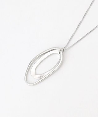 ANY ２連フープネックレス シルバー